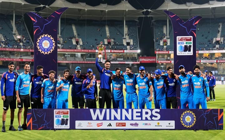 আফগানিস্তানকে হোয়াইটওয়াশ করলো ভারত